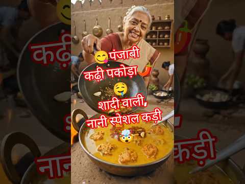 शादी वाली कढ़ी पकोड़ा घर पर 😍