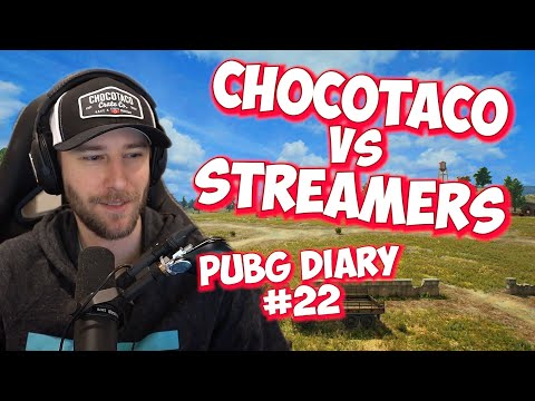 ChocoTaco vs Streamers | Streamer Vs Streamer | PUBG DIARY #22