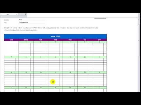 Excel VBA USERFORMS #19 Viewer Made Auto-Calendar with Nice Borders