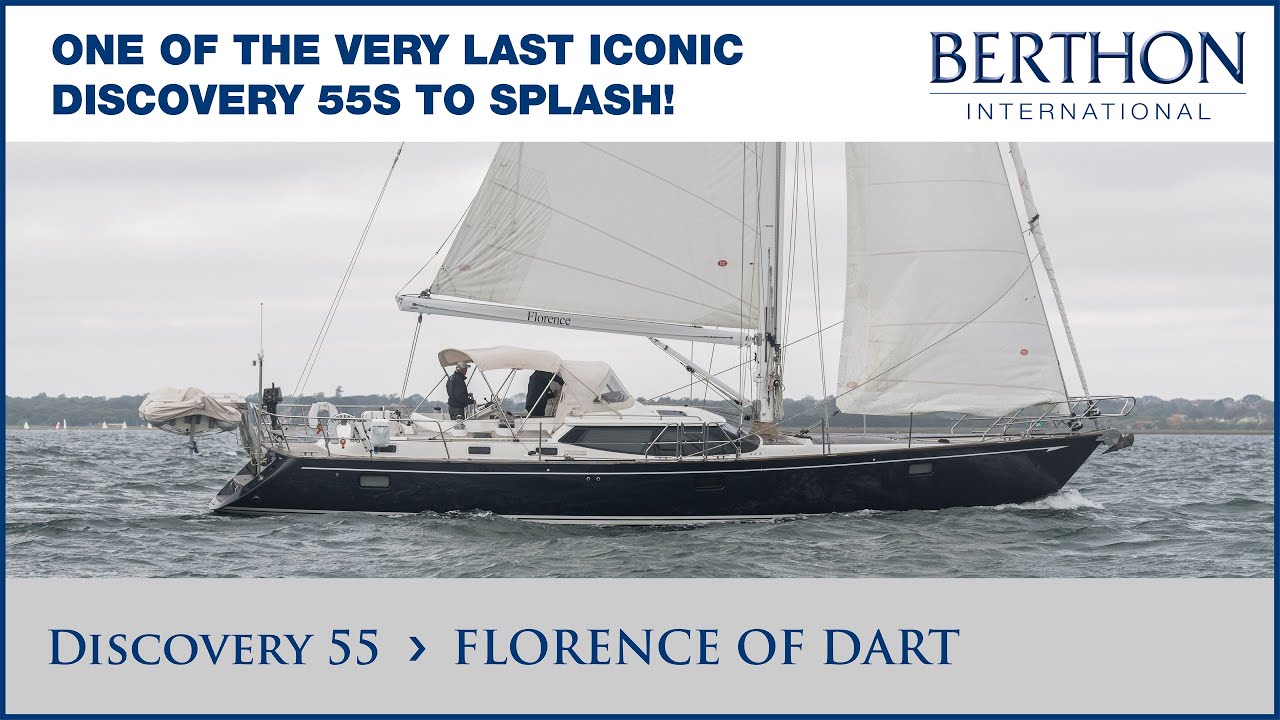 [OFF MARKET] Discovery 55 (FLORENCE OF DART), with Sue Grant - Yacht for Sale - Berthon Int.