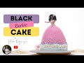 AMAZING Black Barbie BUTTERCREAM Cake