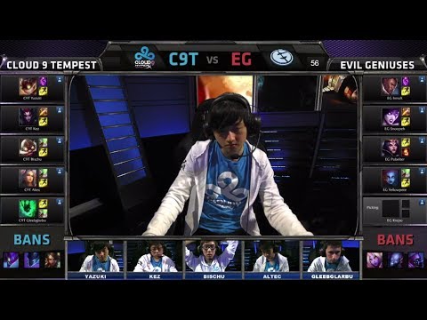 Evil Geniuses vs Cloud 9 Tempest Game 4 | S4 NA LCS Summer Promotion Tournament | EG vs C9T G4