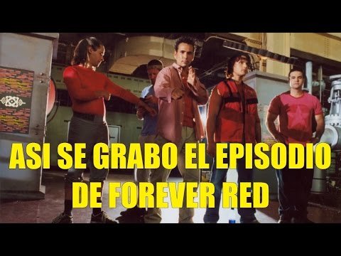 ASI SE GRABO EL EPISODIO DE FOREVER RED POWER RANGERS FILMACIONES Y DETRAS DE CAMARAS