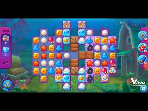 Fishdom. 6070 super hard level no boosters and diamonds