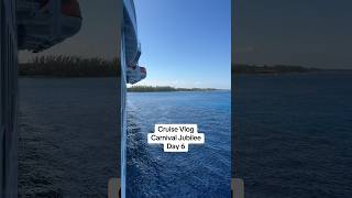 Cruise vlog day 6 aboard Carnival Jubilee #cruise #vlog #carnival  ￼