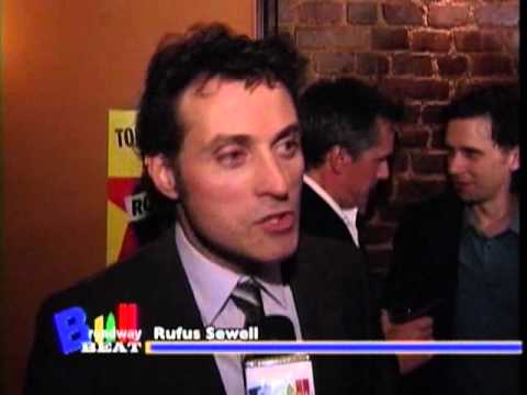 Rufus Sewell at Rock 'n' Roll - BWW TV Broadway Beat