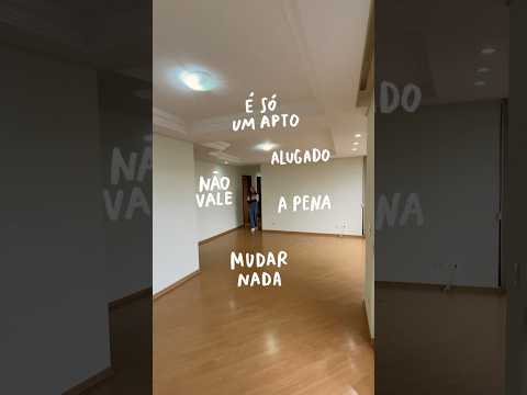 é só um apto alugado 🫢🧡 #arte #arquitetura #pintura #decoracao #reforma #aluguel #obra #pinterest