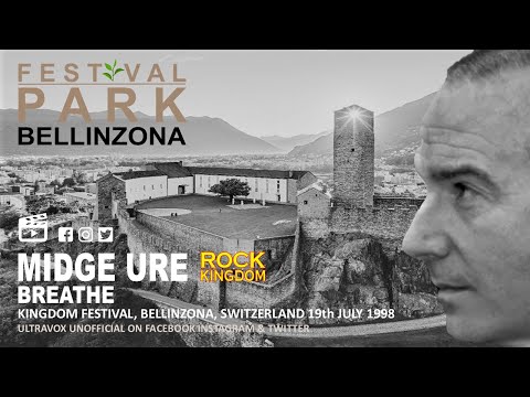 Midge Ure 'Breathe' at 'Rock Kingdom' Festival Park, Bellinzona, Switzerland on 19th July 1998