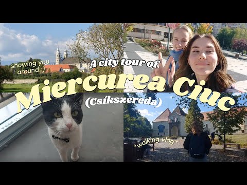 A city tour vlog of *Miercurea Ciuc* (Csíkszereda)