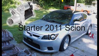 Starter Replacement 2011 to 2016 Scion tC