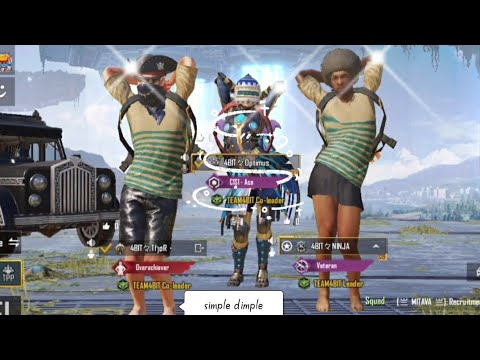 Simple 🕺 Dimple 🕺|| Funny 😝 Dance || #team4bit #bgmi