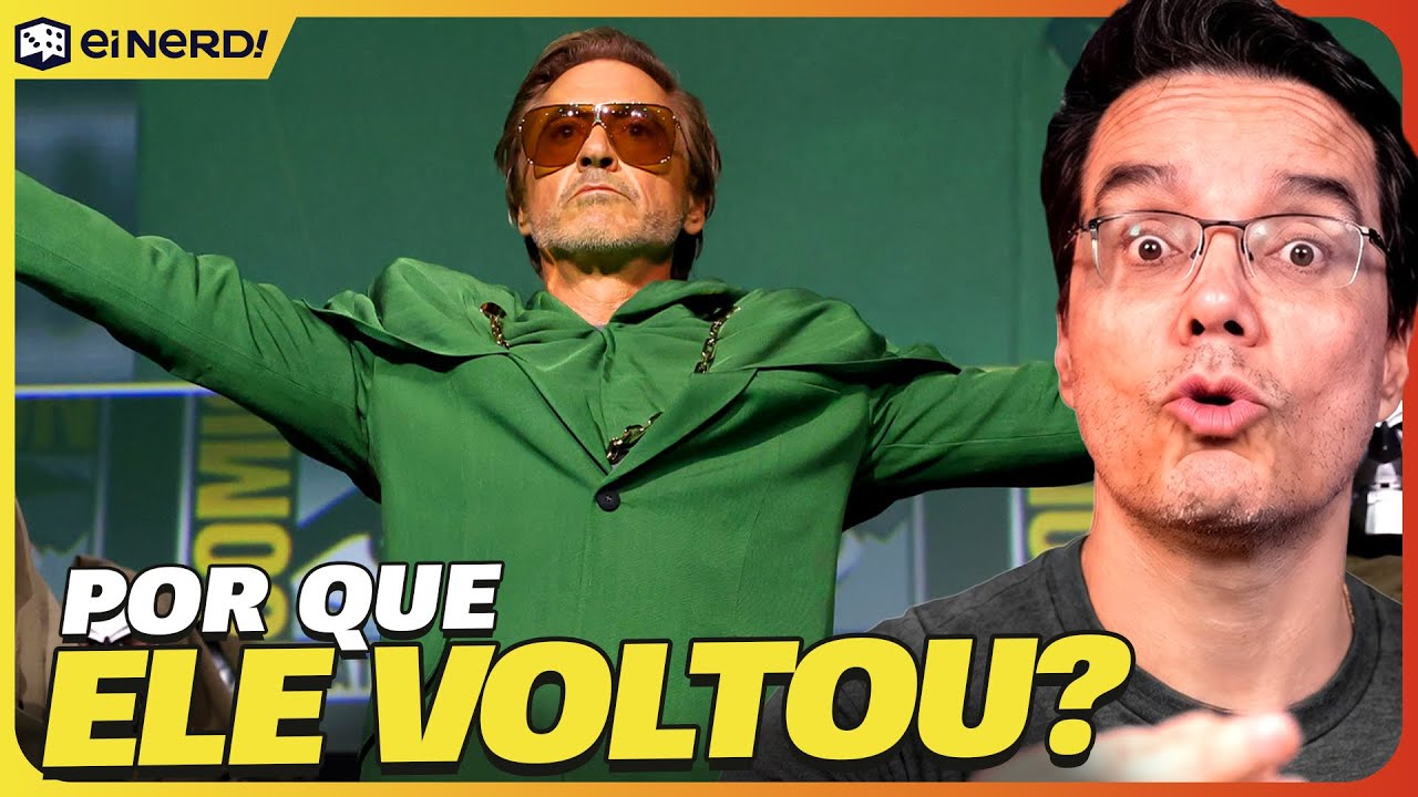 O VERDADEIRO MOTIVO DA VOLTA DO ROBERT DOWNEY JR NO UCM