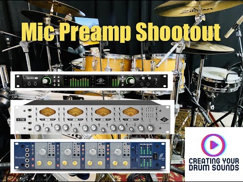 Mic preamp Shootout - UA Apollo 8 vs Focusrite ISA 428 vs UA 4-710d