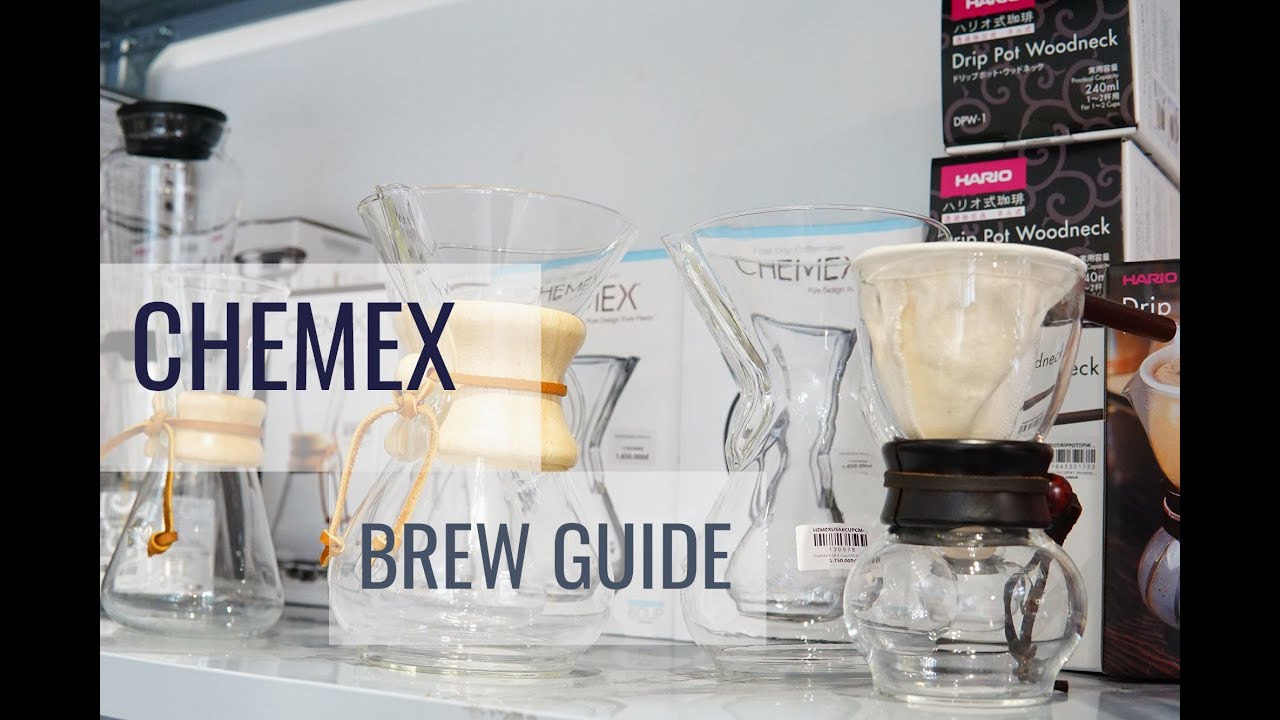 Hướng Dẫn Pha Chế Cà Phê Với Chemex