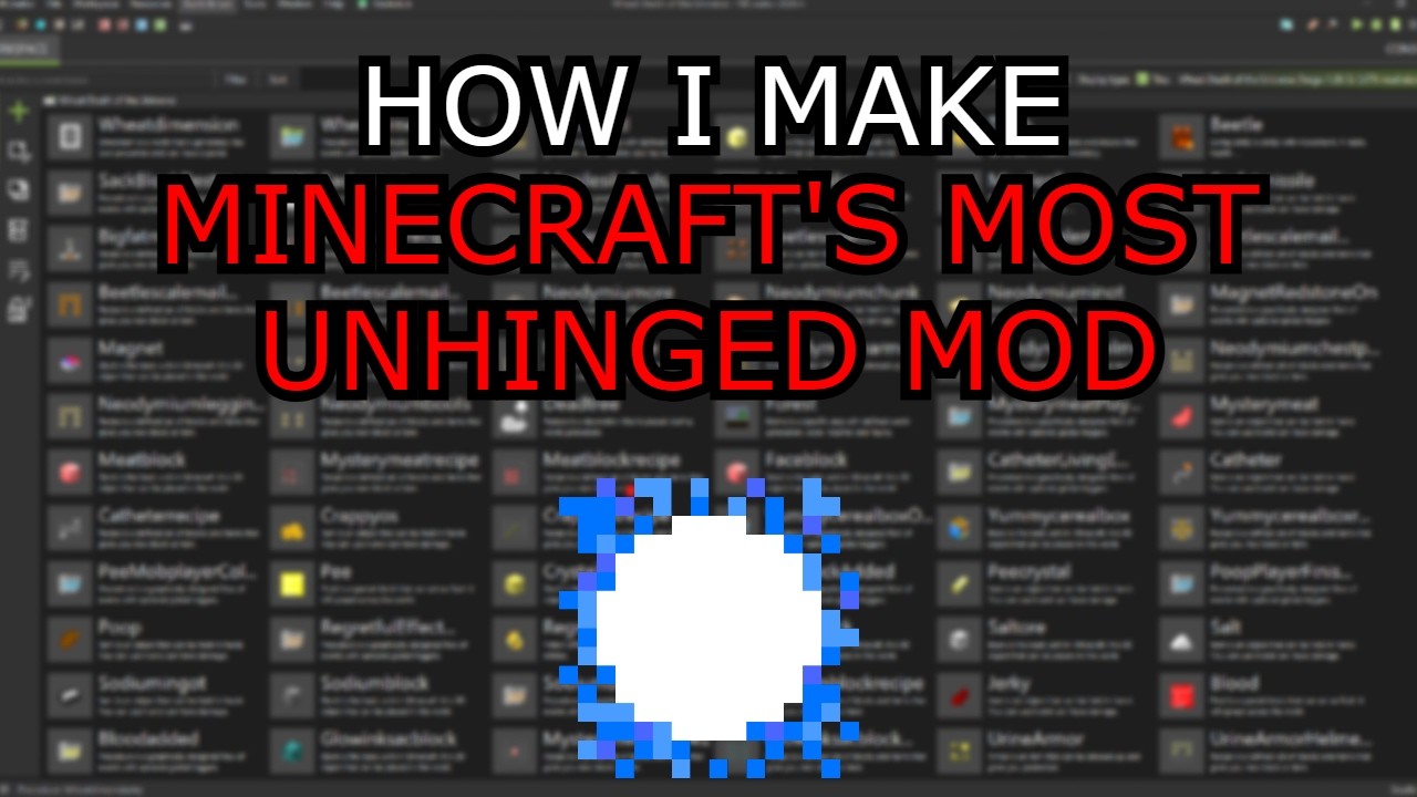 How I MAKE Minecraft's Most UNHINGED Mod...