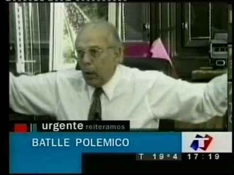 "UNA MANGA DE LADRONES DEL PRIMERO HASTA EL ÚLTIMO" - JORGE BATLLE