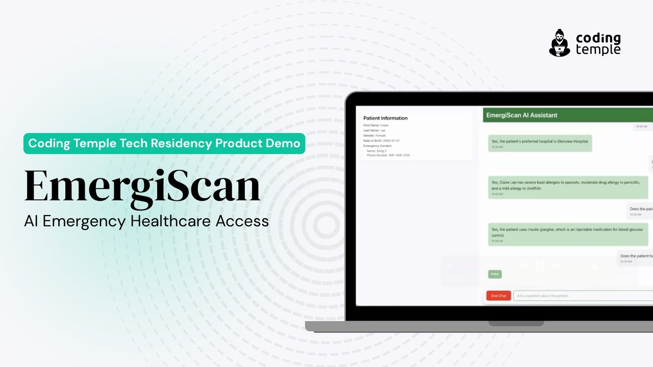 Resident demo: emergency QR medical system