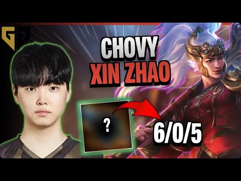 GEN Chovy JUNGLE Xin Zhao vs Sejuani | 15.6