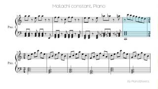 Malachi constant [Piano Solo]