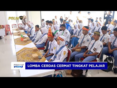 POLRES NGAWI GELAR LOMBA CERDAS CERMAT TENTANG KAMTIBMAS TINGKAT PELAJAR