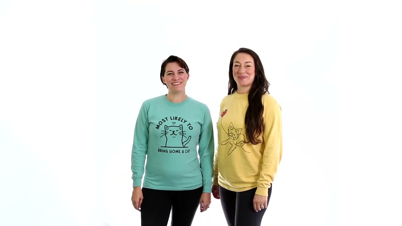 Witch Ivy the Lamb - Men's Heavyweight 100% Cotton Long Sleeve