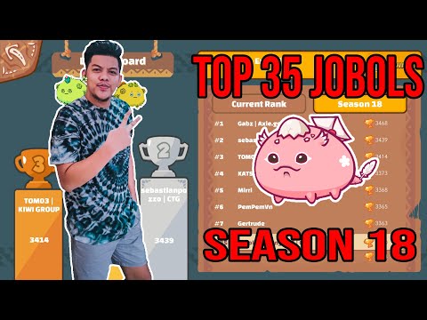 Jobols Toothless Bird Gameplay Top 35 Season 18 | Axie Infinity