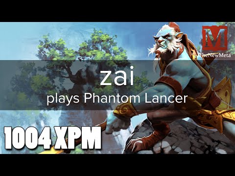 zai plays Phantom Lancer (18-4-7) Full-game