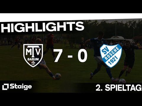 MTV Barum - SV Rosche | Bezirksliga | 13.08.2023