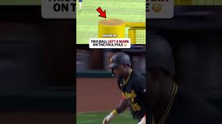 Oneil Cruz’s homer literally left a mark ????