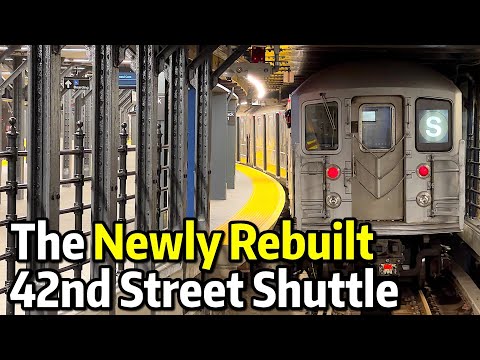 ⁴ᴷ⁶⁰ Exploring the Newly Rebuilt 42nd Street Shuttle