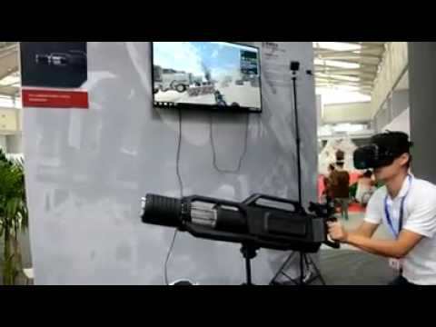 Gatling machine guns Game VR (vulcan gun)