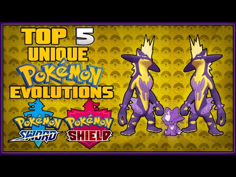 The 5 Hardest Pokémon To Evolve in All of Sword and Shield | All Special Pokémon Evolutions