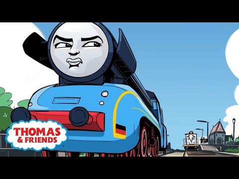 Frieda The Grumpiest Engine | Great Race Friends Near and Far | Thomas & Friends - Kids TV Series, Kingdom Kids Zone - Thomas & Friends