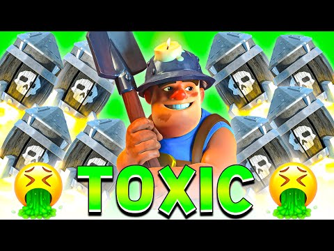 This New Miner Rocket Deck is *SO TOXIC!*🤮 - Clash Royale