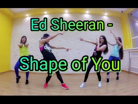 Ed Sheeran - Shape of You | Zumba Fitness | Dance choreo by Ilona Regothun