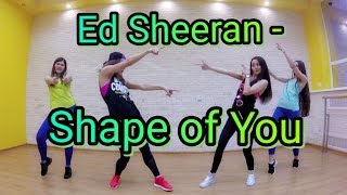 Ed Sheeran - Shape of You | Zumba Fitness | Dance choreo by Ilona Regothun