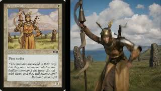 Magic the Gathering Cinematic The Urza's Saga white cards part 2 #USG #mtg #UrzasSaga