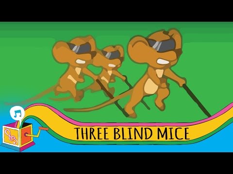 Three Blind Mice | Animated Karaoke With Vocals