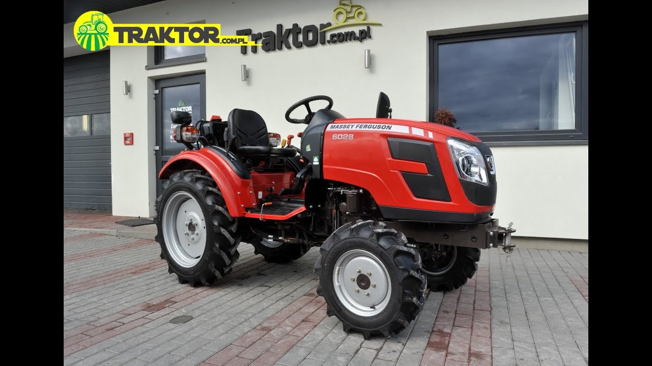 Massey Ferguson MF 6028 4x4 28KM mini ciągnik TRAKTOR.COM.PL
