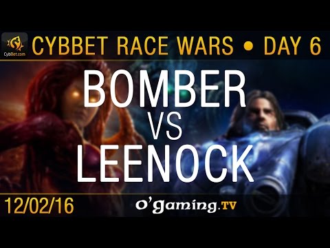 Bomber vs Leenock - TvZ - CybBet Race Wars - Day 6