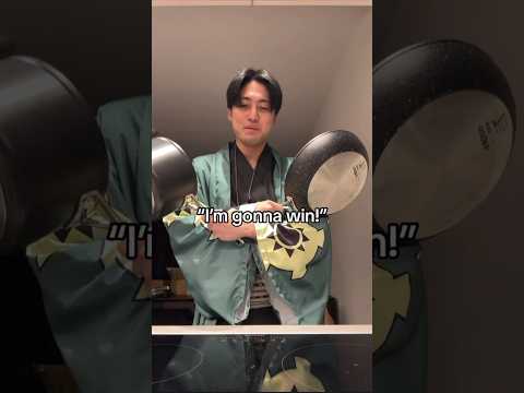 Samurai spaghetti!! 😂 Try it at home! #japan #shorts