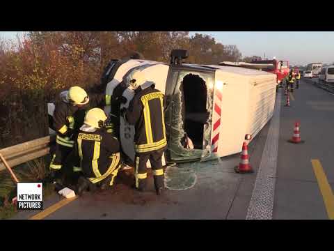 Du Loser, du Wichser, du Arschloch! Feuerwehr wird bei Verkehrsunfall auf A9 beleidigt!