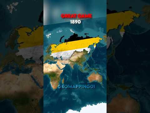 Rise of The Russian Empire #history #geography #shorts