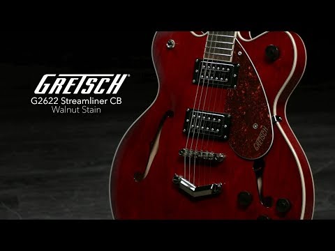 Gretsch G2622 Streamliner CB, Walnut Stain | Gear4music demo