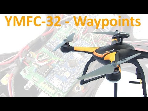 Building a new frame and flying waypoints - YMFC-32 Arduino drone
