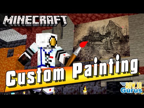How You Can Make a Minecraft Custom Painting Texture Pack  - Minecraft Paintings Resource Pack