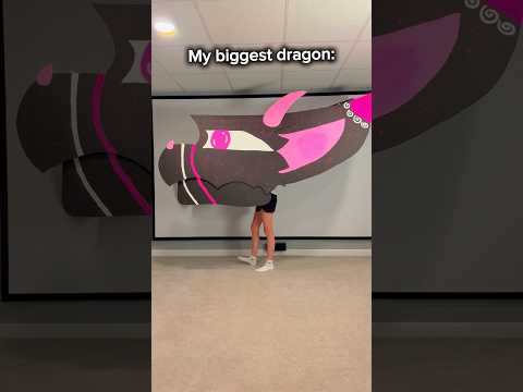 My most unique dragons, volume 2 #paperdragons #dragon #puppet #bigdragon #art #fyp #unique