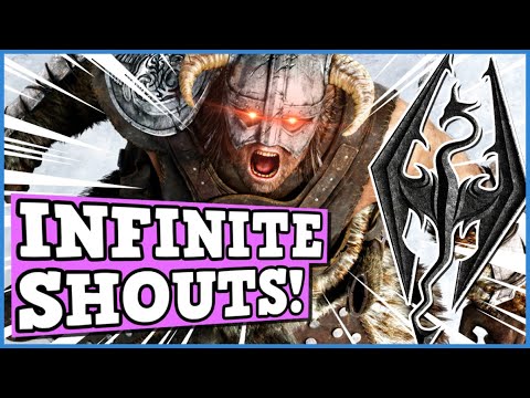 Skyrim Infinite Shout Build Is Broken - Skyrim Is A Perfectly Balanced Game With No Exploits