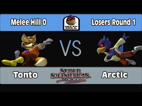 Melee Hill 0: Tonto (Fox) Vs. Arctic (Falco) - LR1