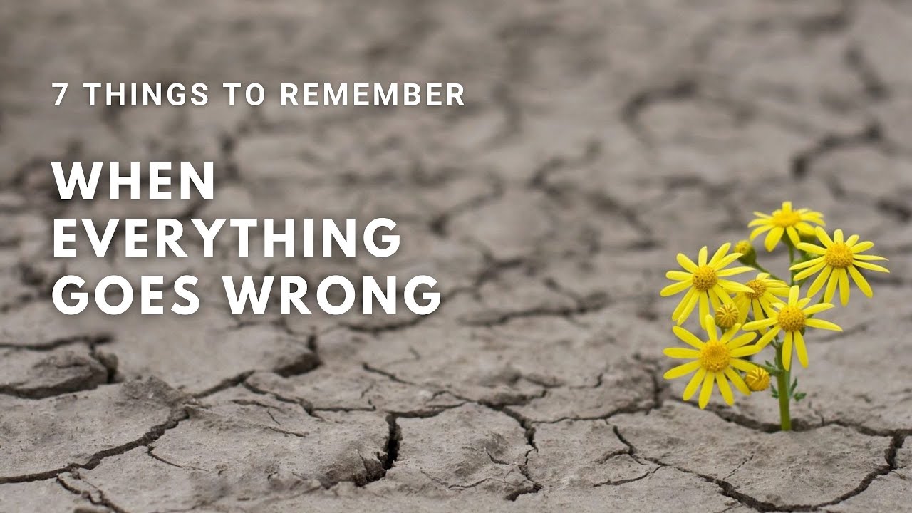 7 Things To Remember When Everything Goes Wrong